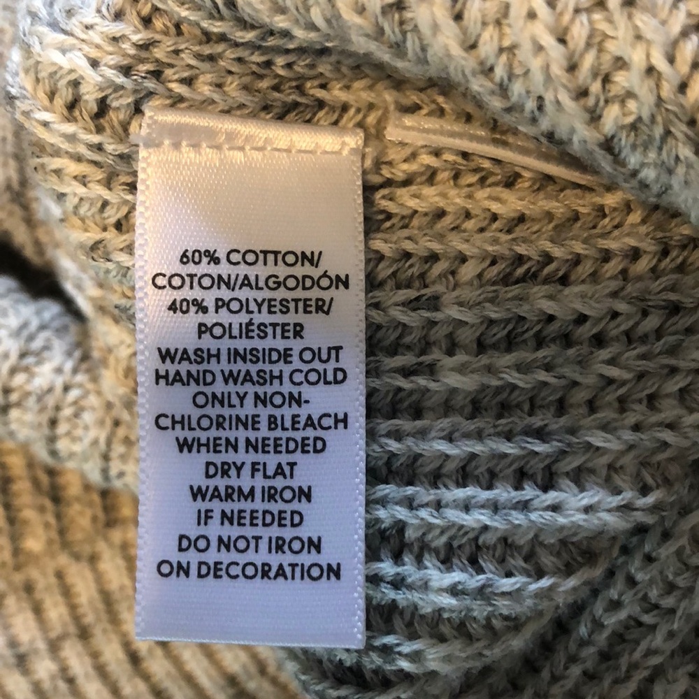Loft jewel neckline spring sweater, medium - Picture 5 of 5